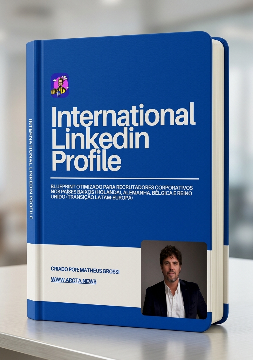 Capa de O LinkedIn que Recrutador Internacional Não Ignora